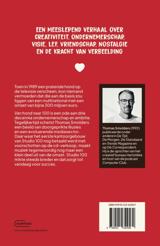 Achterkant van Van hond naar 100