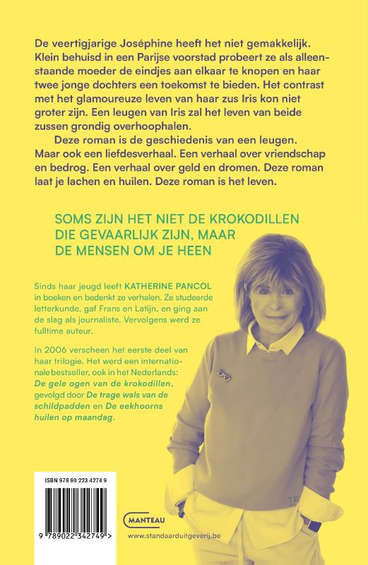 Achterkant van De gele ogen van de krokodillen
