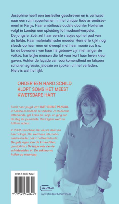 Achterkant van De trage wals van de schildpadden