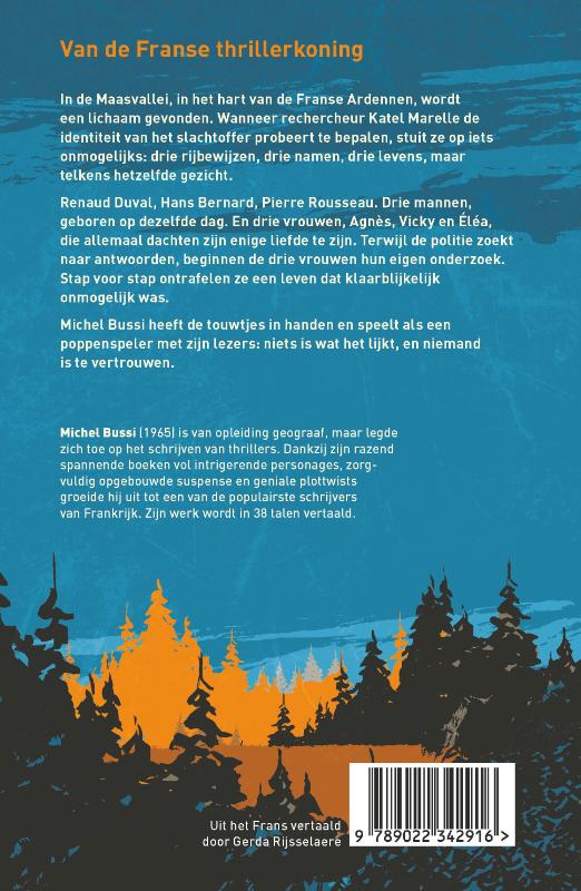 Achterkant van Drie levens in een week