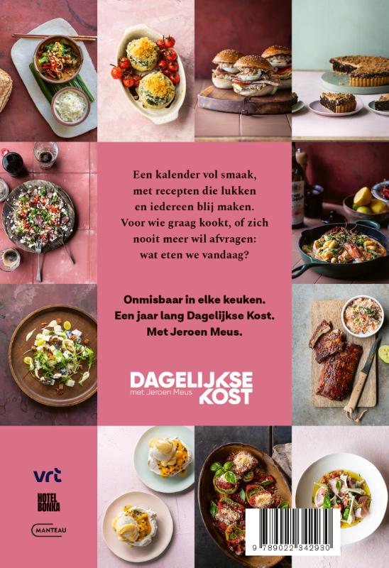 Achterkant van Dagelijkse Kost Scheurkalender 2027