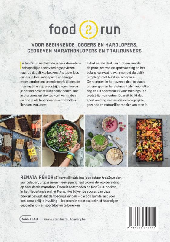 Achterkant van Food2run