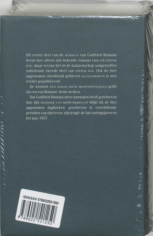 Achterkant van I
