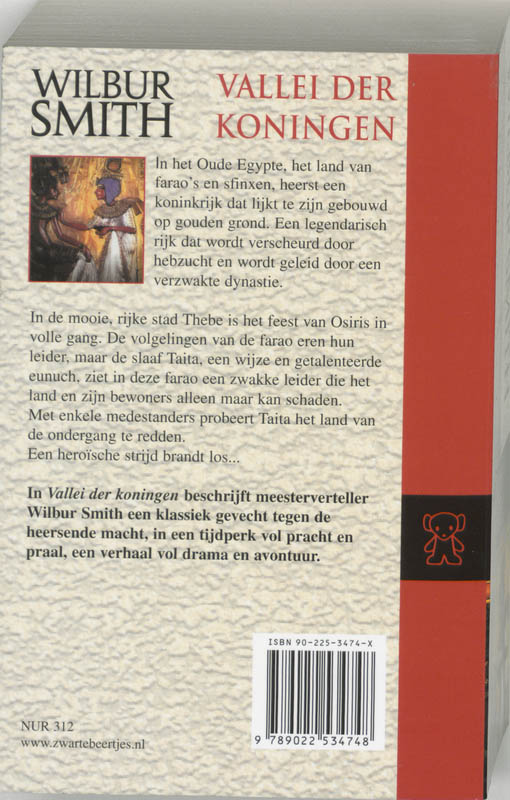 Achterkant van Vallei der koningen