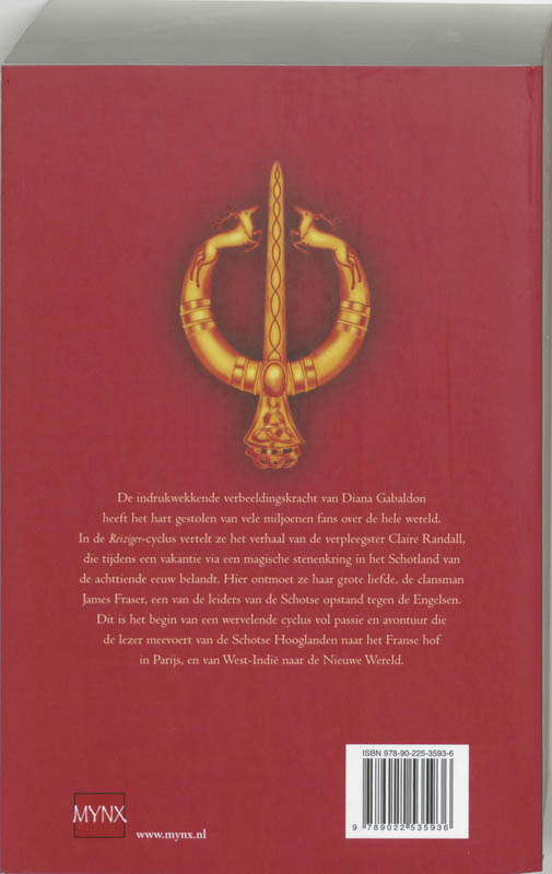 Achterkant van Het vlammende kruis