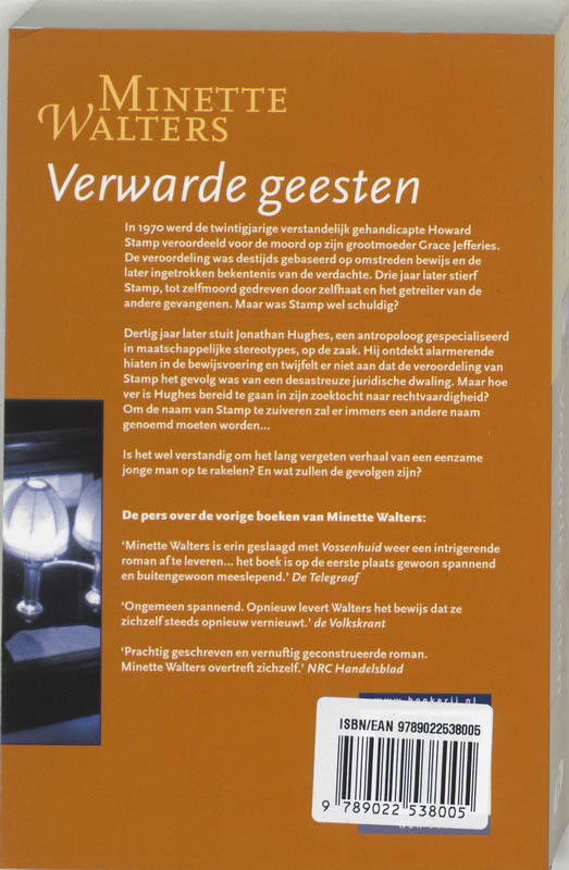 Achterkant van Verwarde geesten