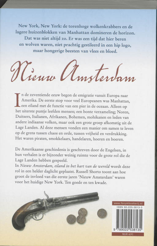 Achterkant van Nieuw-Amsterdam