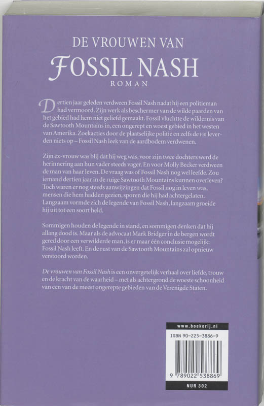 Achterkant van De vrouwen van Fossil Nash