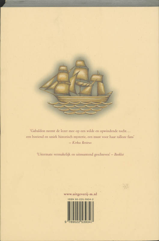 Achterkant van Het dubbelleven van Lord John