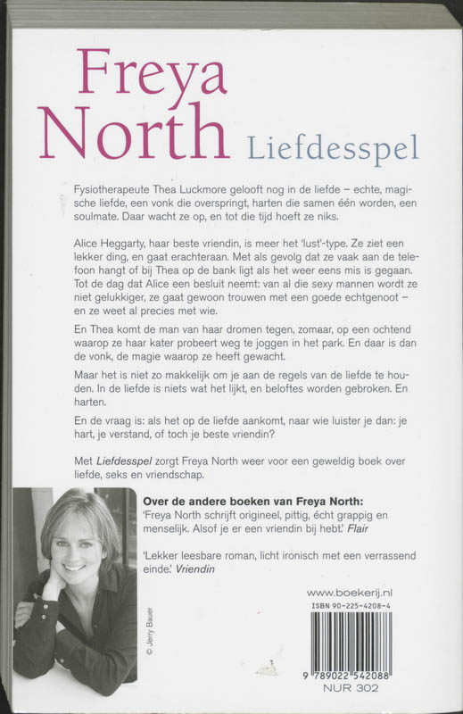 Achterkant van Liefdesspel