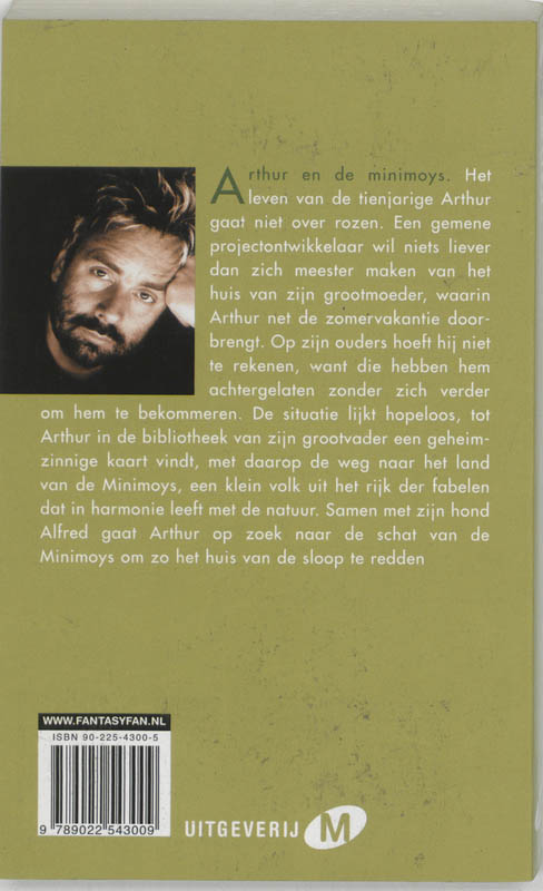 Achterkant van Arthur en de minimoys