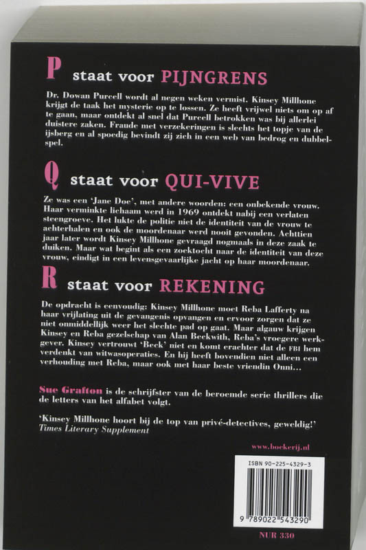Achterkant van P-Q-R-Omnibus