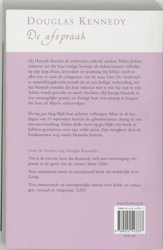 Achterkant van De afspraak