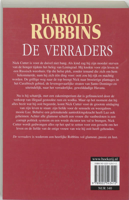 Achterkant van De verraders