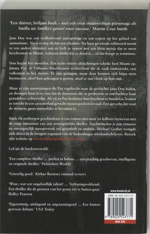 Achterkant van Nachtrituelen