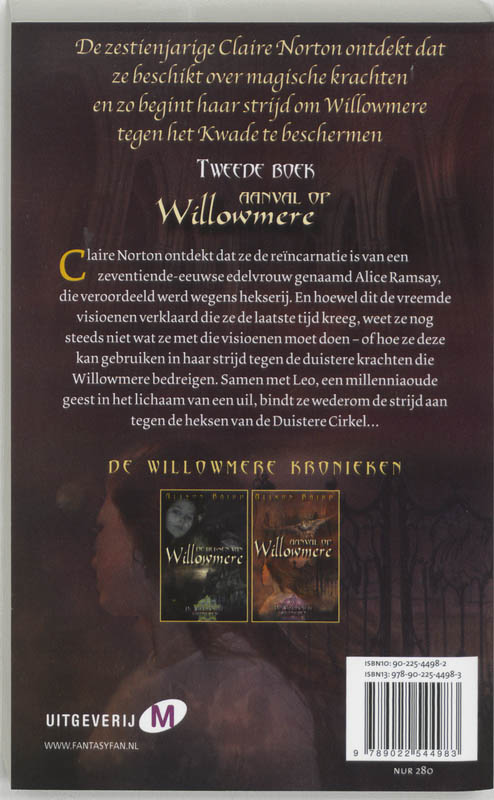 Achterkant van 2 Aanval op Willowmere