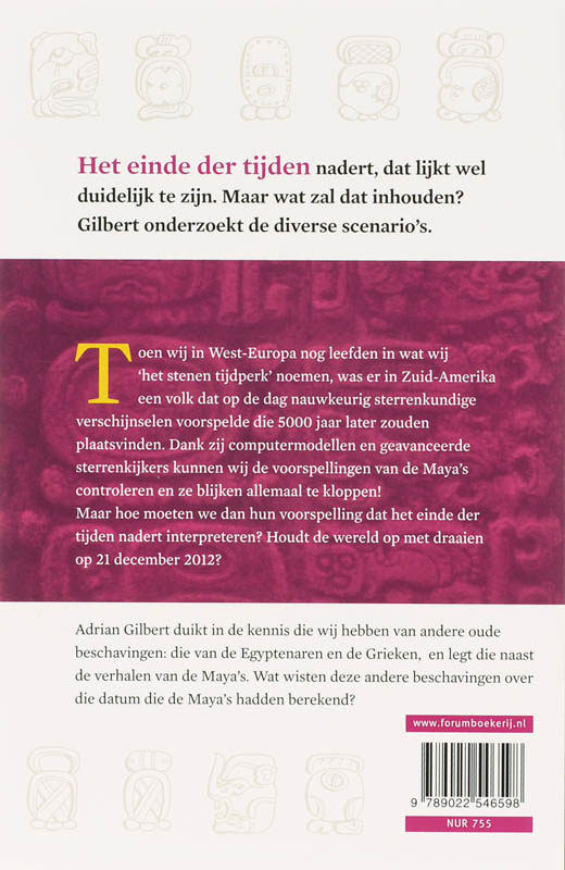 Achterkant van Het einde der tijden