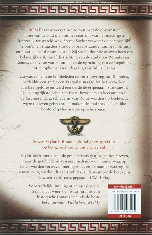Achterkant van Rome