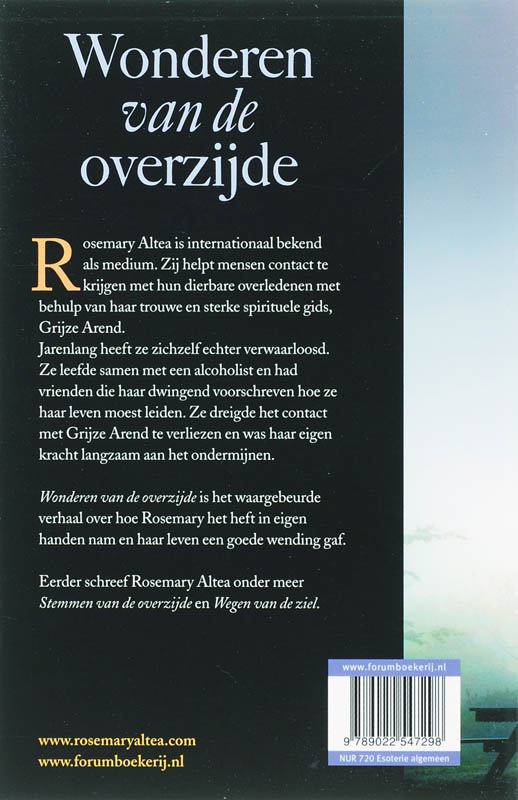 Achterkant van Wonderen van de overzijde