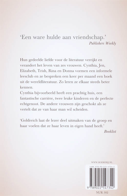 Achterkant van Avonden met Anna Karenina