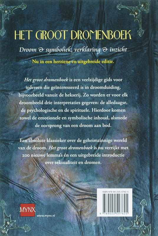 Achterkant van Het groot dromenboek