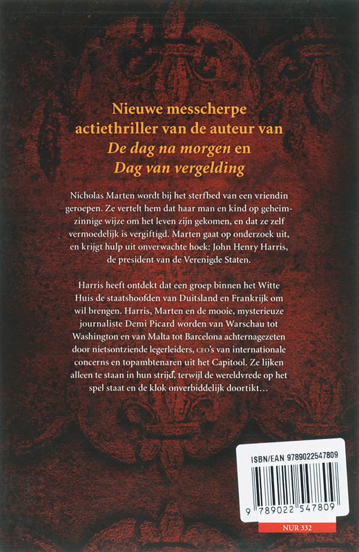 Achterkant van Dag van de samenzwering