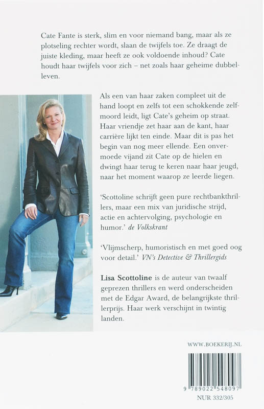 Achterkant van Dubbelleven