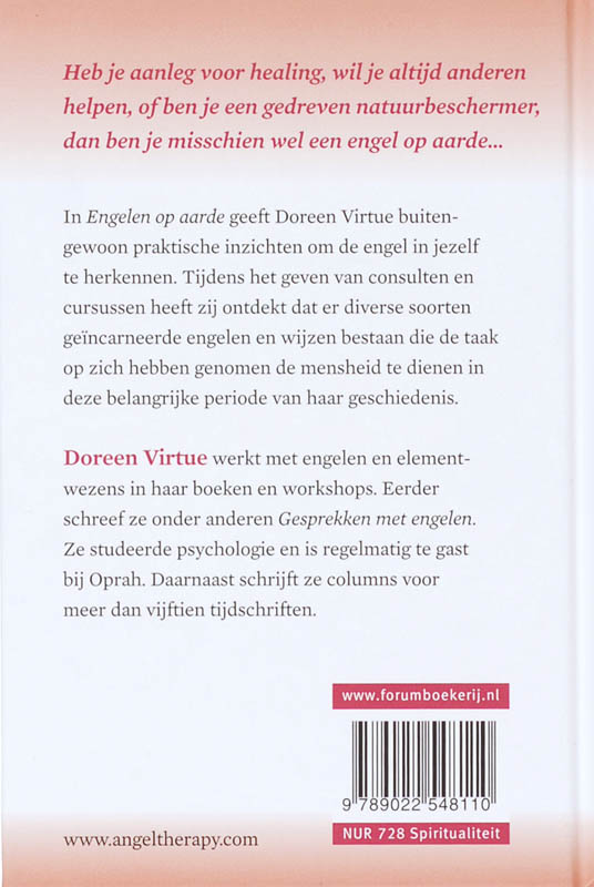 Achterkant van Engelen op aarde