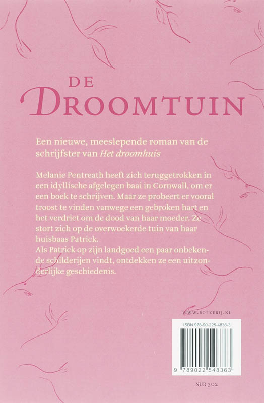 Achterkant van De droomtuin