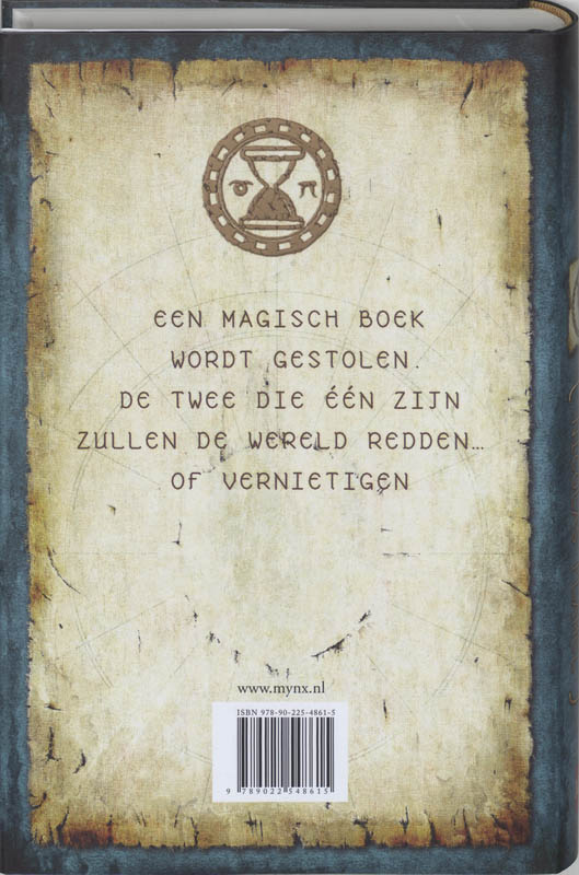 Achterkant van De alchemist