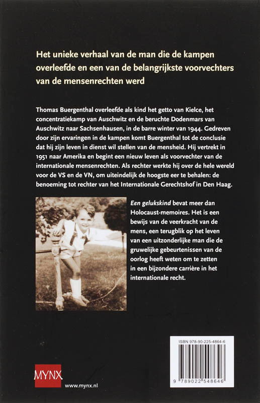 Achterkant van Een gelukskind