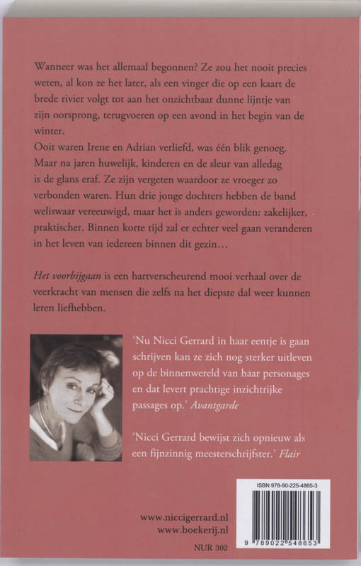 Achterkant van Het voorbijgaan