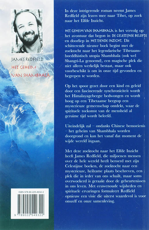 Achterkant van Het Geheim van Shambala