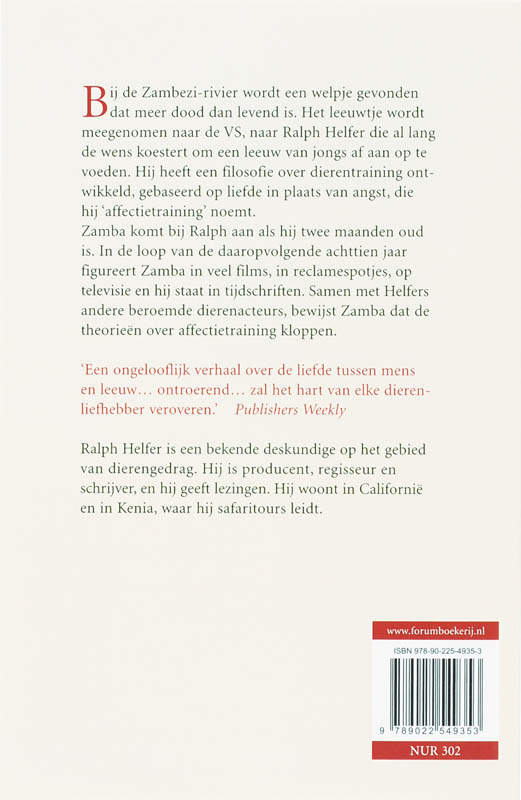 Achterkant van Zamba
