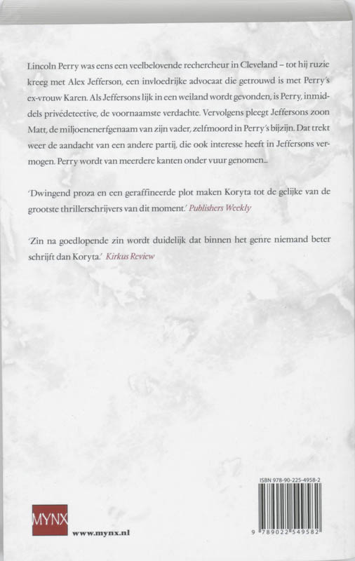 Achterkant van Begraven