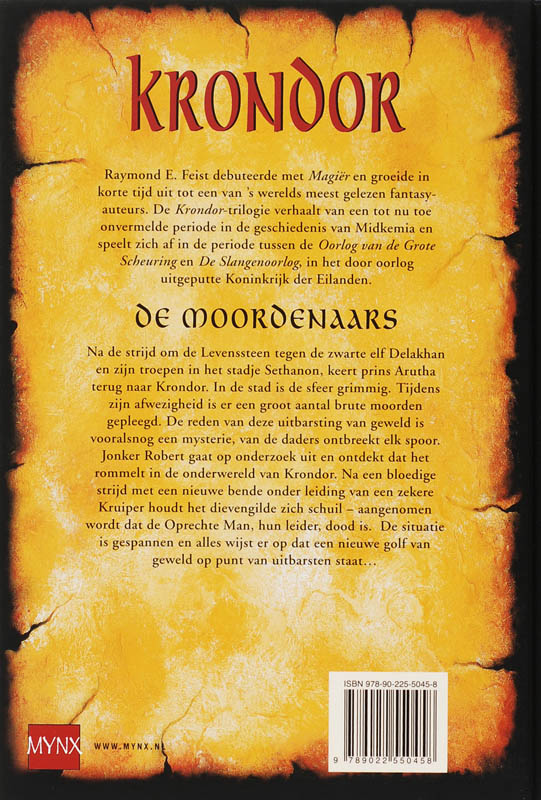 Achterkant van De moordenaars