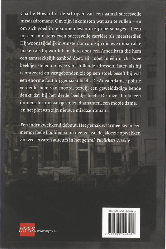 Achterkant van Nachtdief in Amsterdam