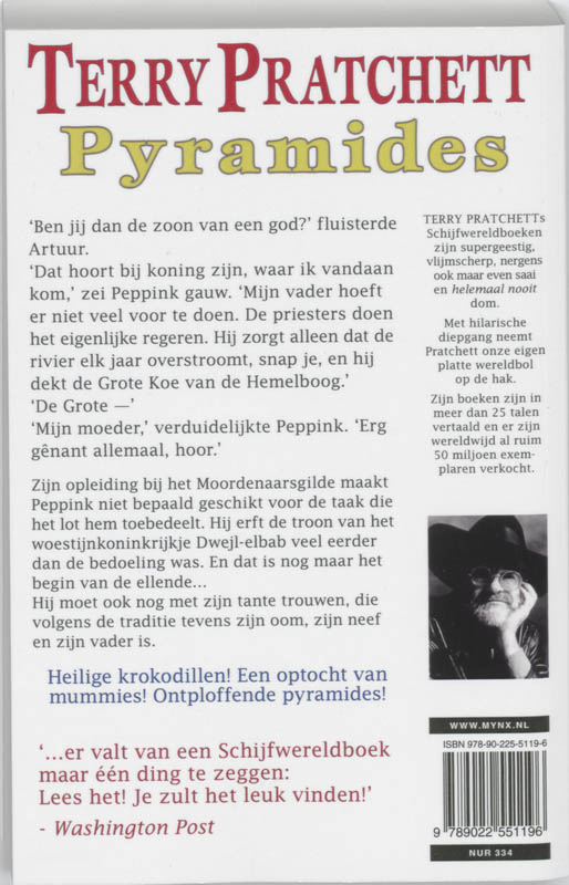 Achterkant van Pyramides