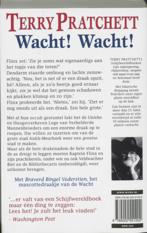 Achterkant van Wacht! Wacht!