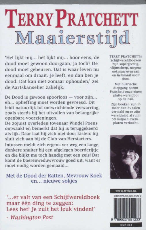 Achterkant van Maaierstijd