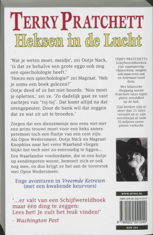 Achterkant van Heksen in de lucht