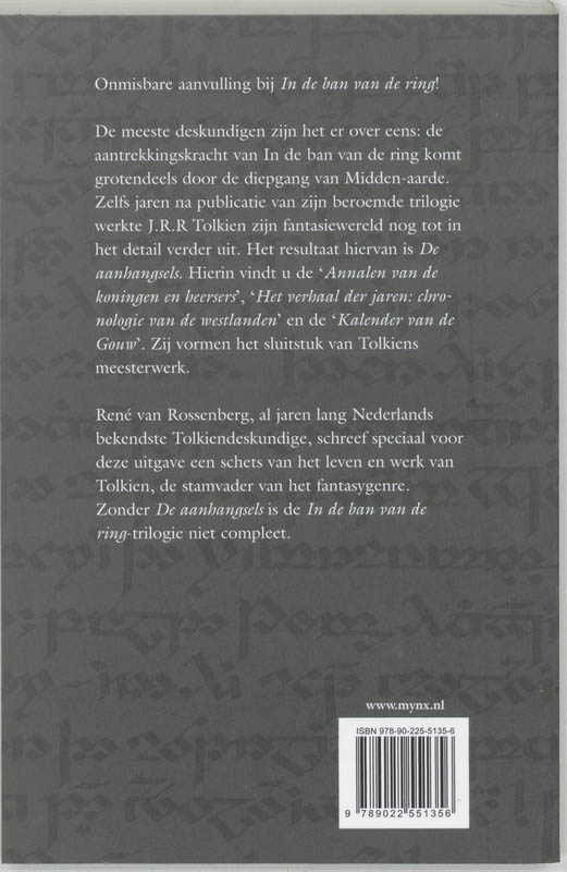 Achterkant van De aanhangsels
