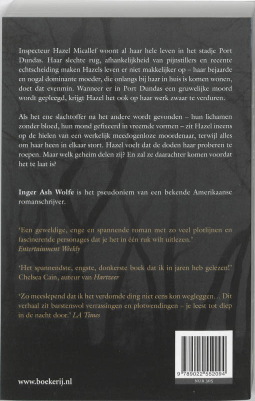 Achterkant van De roeping