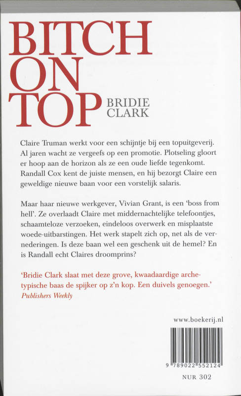 Achterkant van Bitch on top