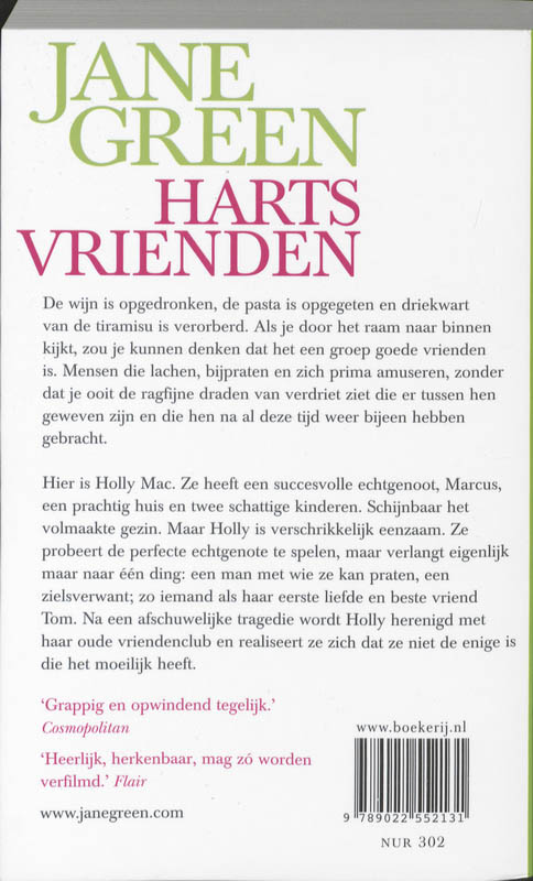 Achterkant van Hartsvrienden