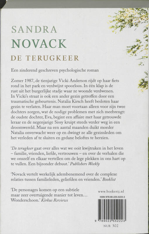Achterkant van De terugkeer