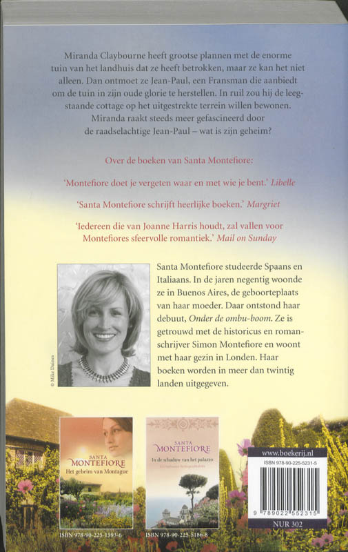 Achterkant van De Franse tuinman