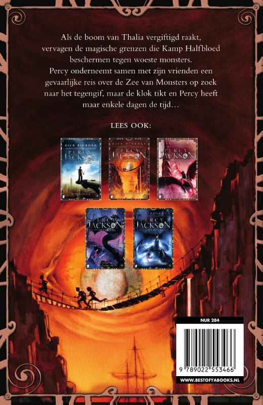 Achterkant van De zee van monsters