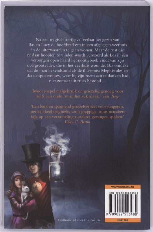 Achterkant van De toverlantaarn