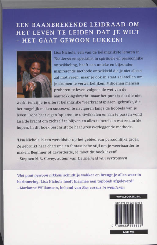 Achterkant van Het gaat gewoon lukken!